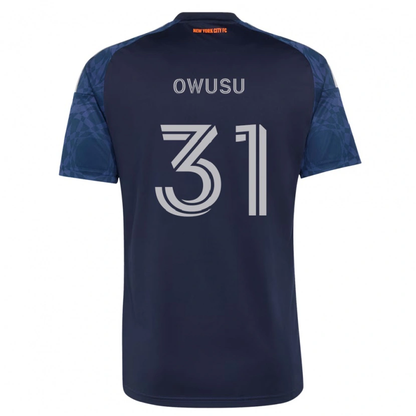 Danxen Heren Samuel Owusu #31 Diep Blauw Wit Uitshirt Uittenue 2026/27 T-Shirt België