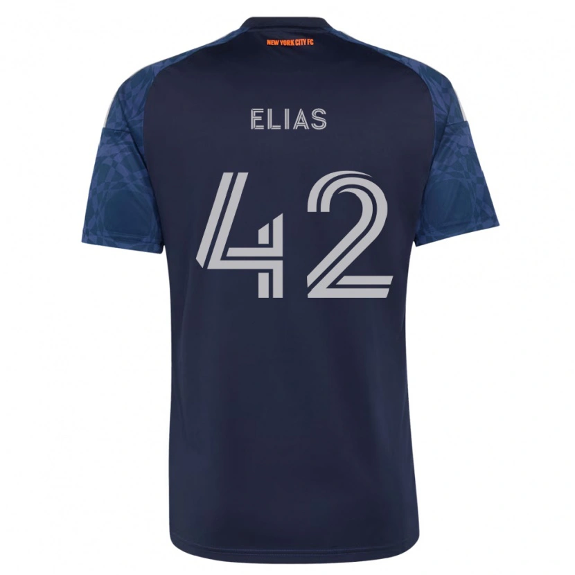 Danxen Heren Piero Elias #42 Diep Blauw Wit Uitshirt Uittenue 2026/27 T-Shirt België