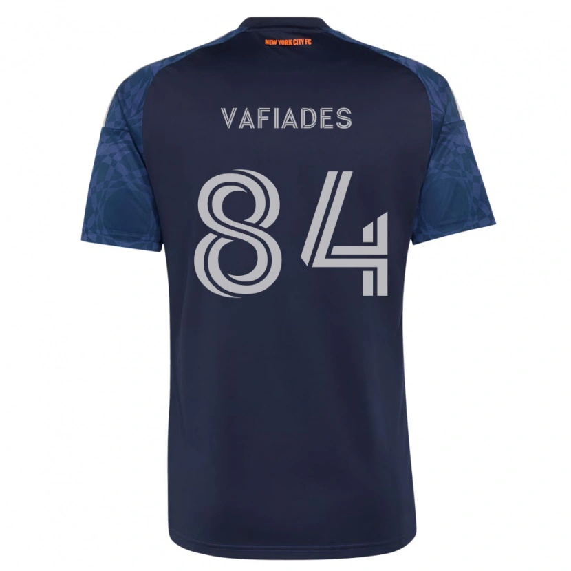 Danxen Heren Niccolo Vafiades #84 Diep Blauw Wit Uitshirt Uittenue 2026/27 T-Shirt België