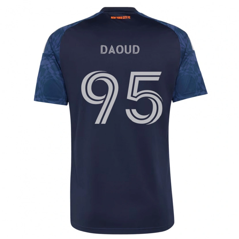 Danxen Heren Rami Daoud #95 Diep Blauw Wit Uitshirt Uittenue 2026/27 T-Shirt België