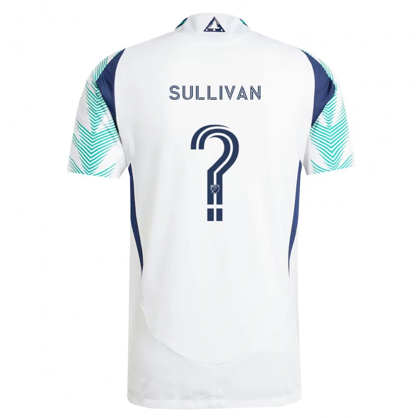Danxen Heren Mason Sullivan #0 Wit Marineblauw Lichtgroen Uitshirt Uittenue 2026/27 T-Shirt België