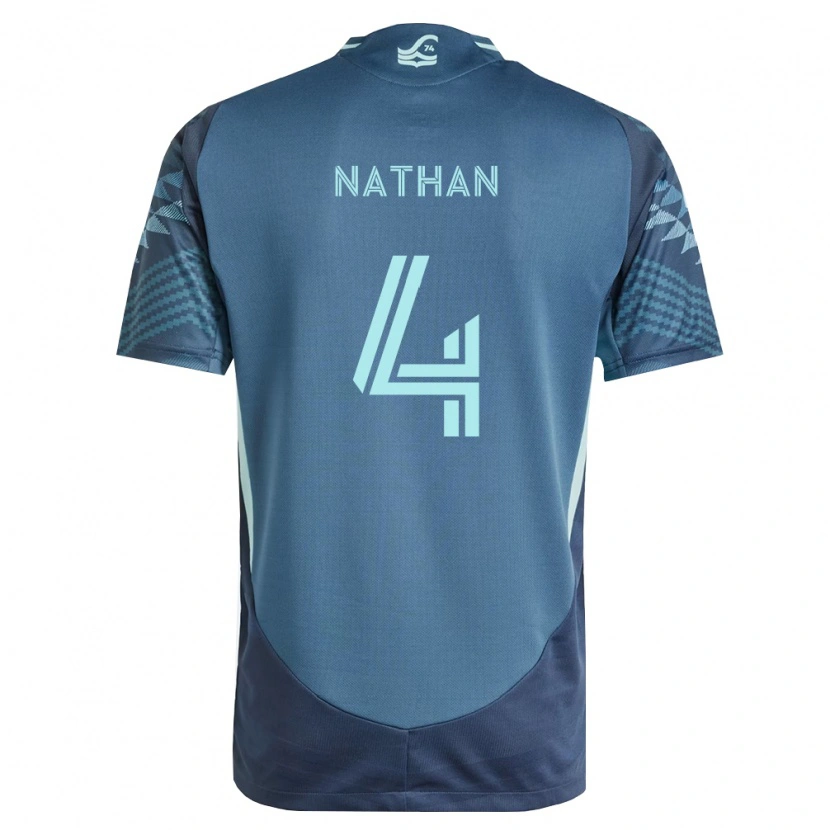 Danxen Heren Nathan #4 Marineblauw Groen Uitshirt Uittenue 2026/27 T-Shirt België