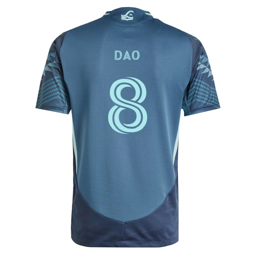 Danxen Heren Kaylee Dao #8 Marineblauw Groen Uitshirt Uittenue 2026/27 T-Shirt België
