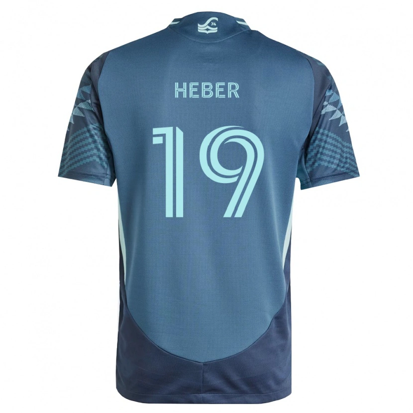 Danxen Heren Héber #19 Marineblauw Groen Uitshirt Uittenue 2026/27 T-Shirt België