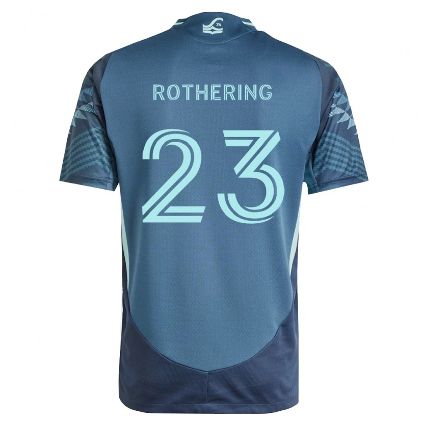 Danxen Heren Holly Rothering #23 Marineblauw Groen Uitshirt Uittenue 2026/27 T-Shirt België