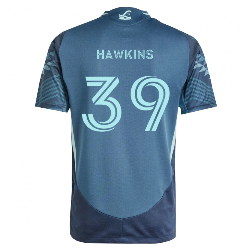 Danxen Heren Stuart Hawkins #39 Marineblauw Groen Uitshirt Uittenue 2026/27 T-Shirt België