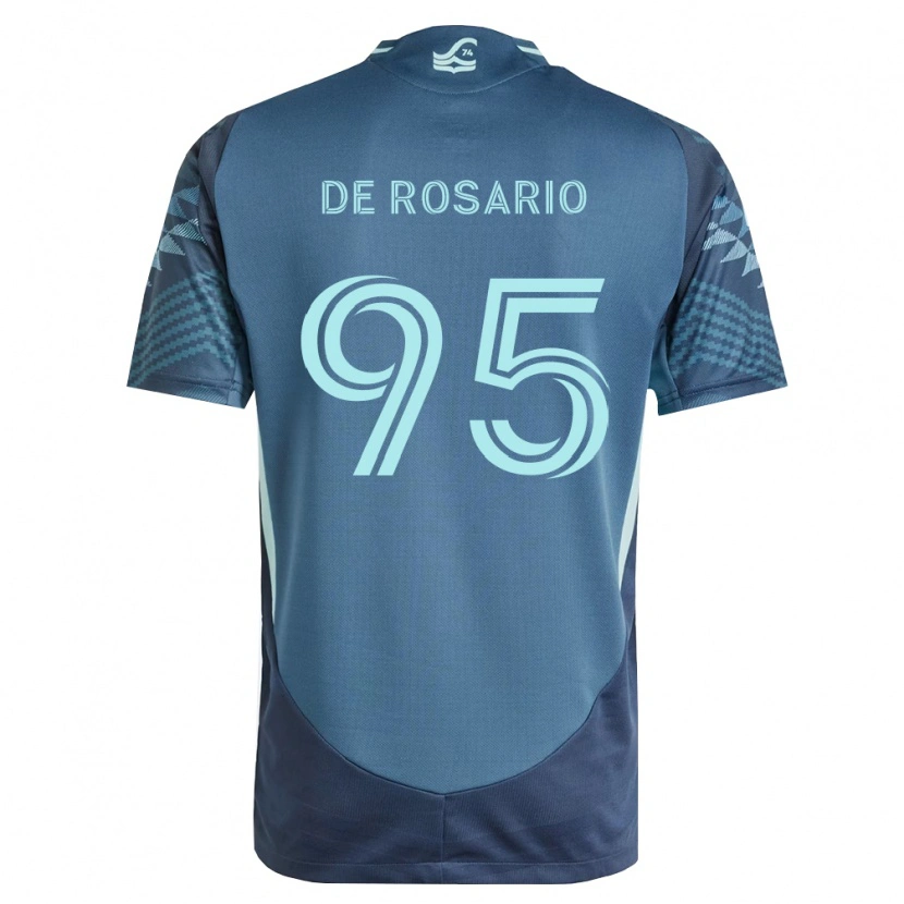 Danxen Heren Osaze De Rosario #95 Marineblauw Groen Uitshirt Uittenue 2026/27 T-Shirt België