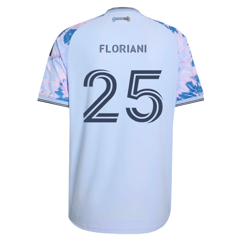 Danxen Heren Max Floriani #25 Koninklijk Blauw Wit Zwart Uitshirt Uittenue 2026/27 T-Shirt België