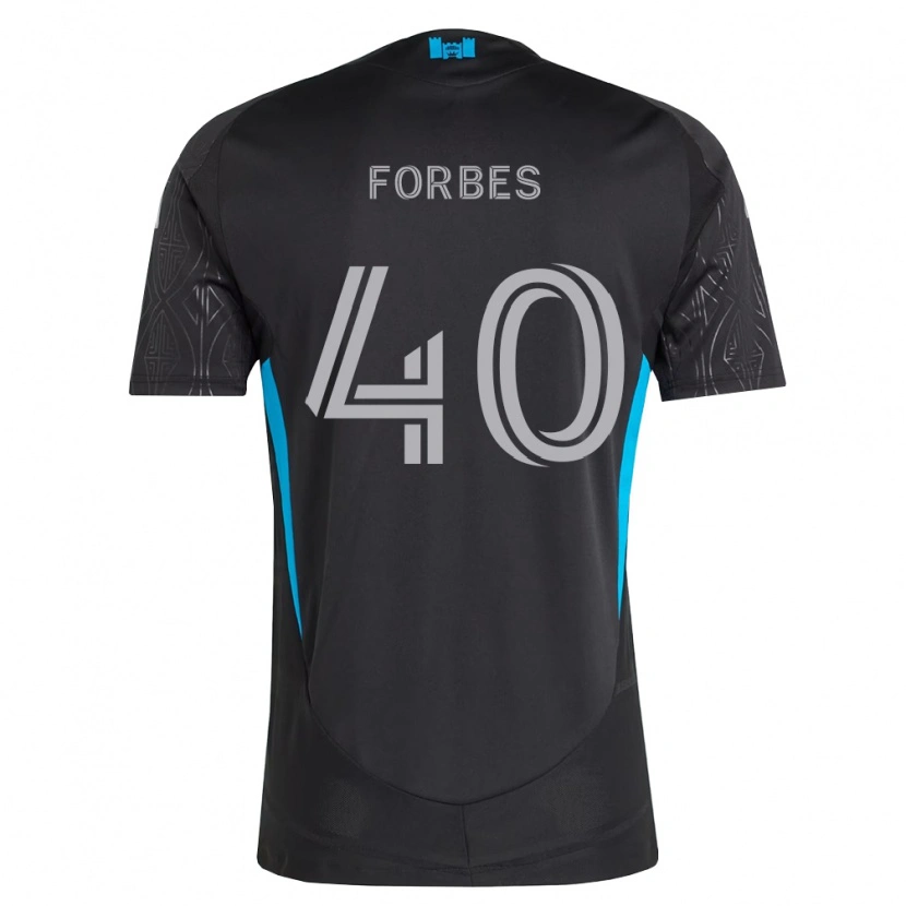 Danxen Heren Jahlane Forbes #40 Zwart Wit Hemelsblauw Uitshirt Uittenue 2026/27 T-Shirt België