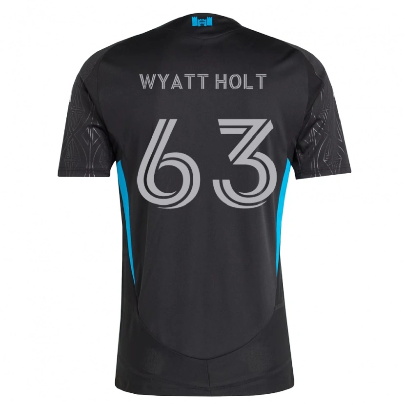 Danxen Heren Wyatt Holt #63 Zwart Wit Hemelsblauw Uitshirt Uittenue 2026/27 T-Shirt België