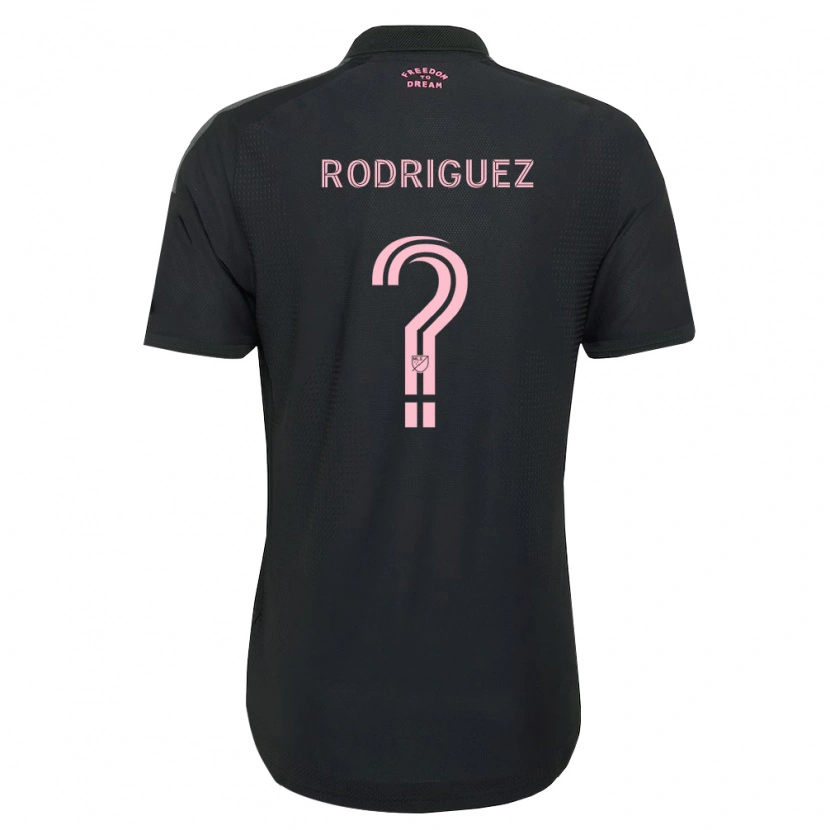Danxen Heren Emerson Rodríguez #0 Roze Zwart Wit Uitshirt Uittenue 2026/27 T-Shirt België