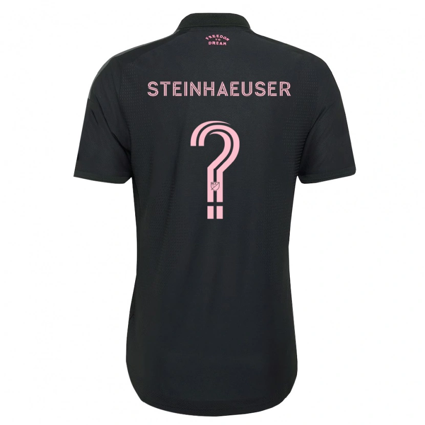 Danxen Heren Marcus Steinhaeuser #0 Roze Zwart Wit Uitshirt Uittenue 2026/27 T-Shirt België