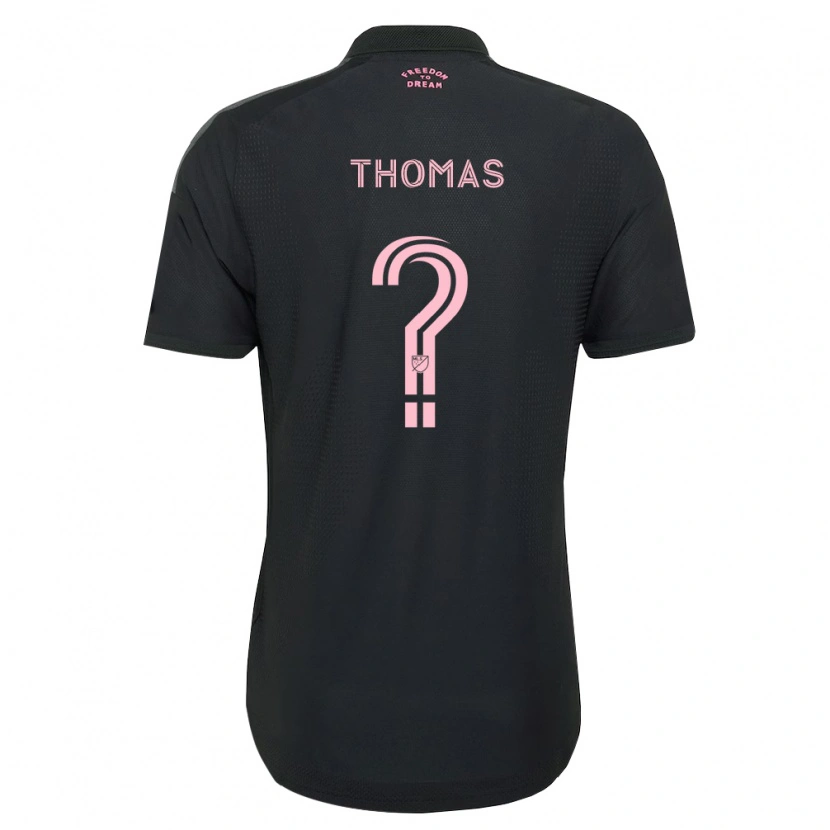 Danxen Heren Kobi Thomas #0 Roze Zwart Wit Uitshirt Uittenue 2026/27 T-Shirt België