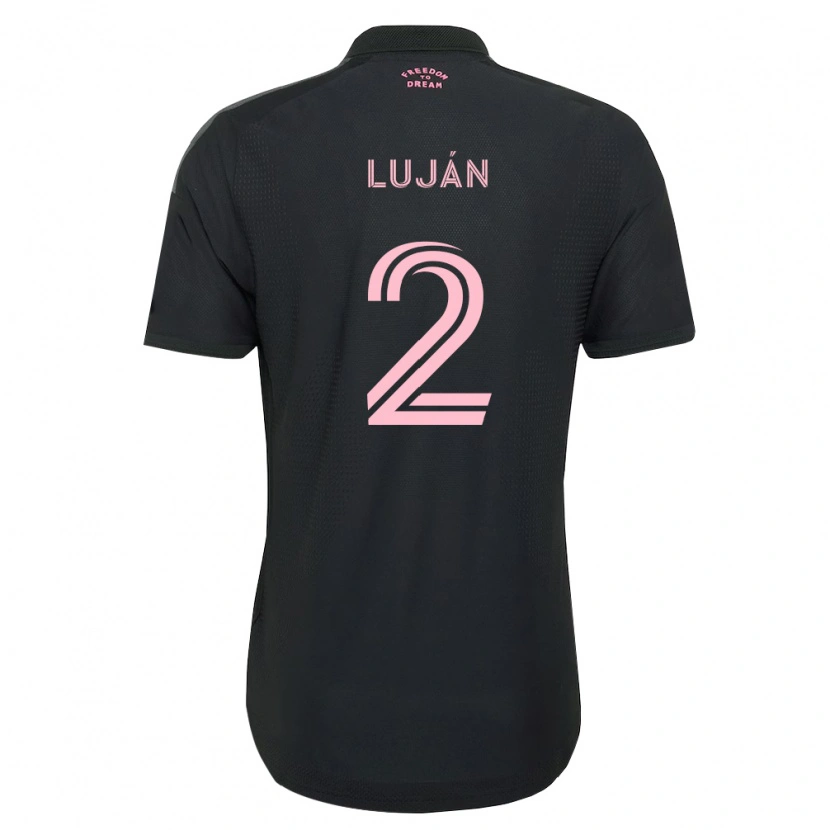 Danxen Heren Gonzalo Luján #2 Roze Zwart Wit Uitshirt Uittenue 2026/27 T-Shirt België