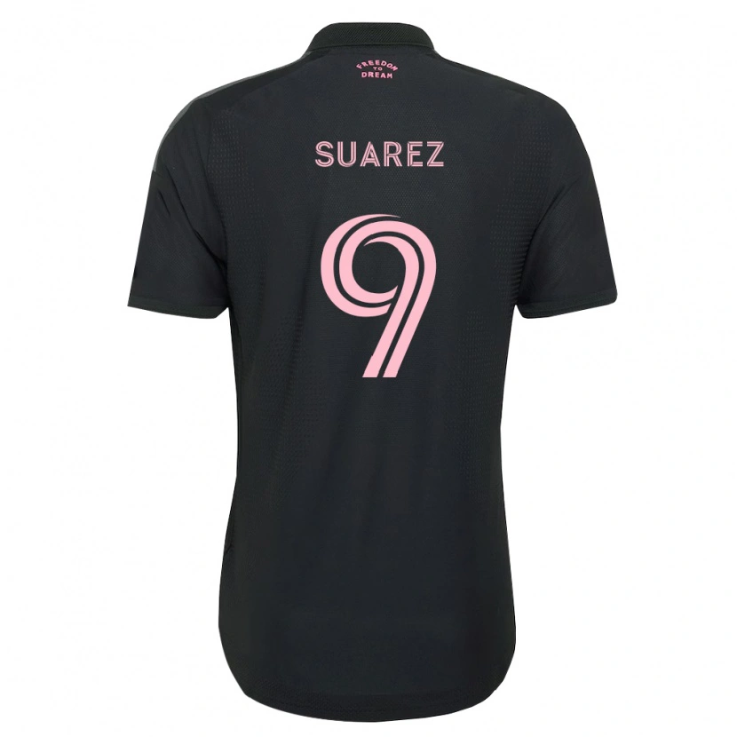 Danxen Heren Luis Suárez #9 Roze Zwart Wit Uitshirt Uittenue 2026/27 T-Shirt België