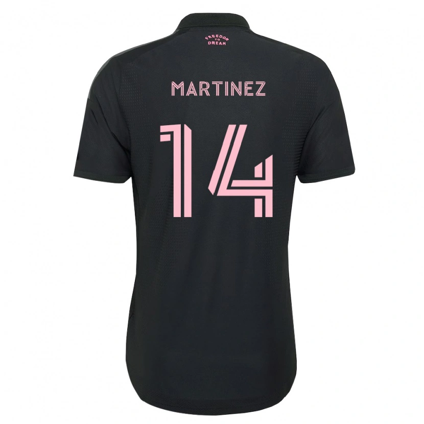 Danxen Heren David Martinez #14 Roze Zwart Wit Uitshirt Uittenue 2026/27 T-Shirt België