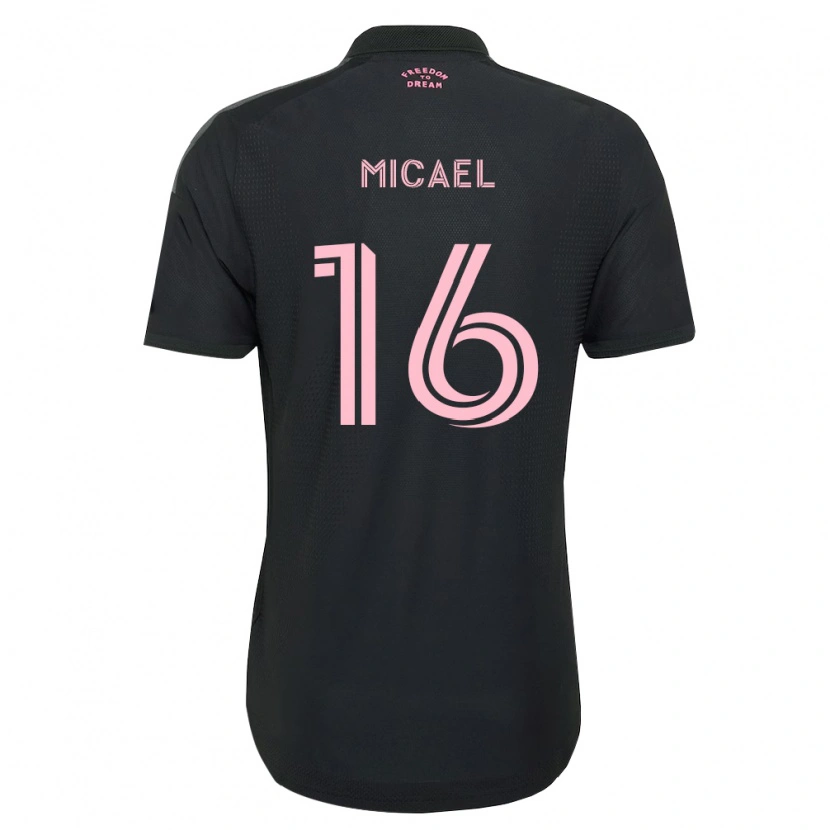 Danxen Heren Micael Dos Santos Silva #16 Roze Zwart Wit Uitshirt Uittenue 2026/27 T-Shirt België