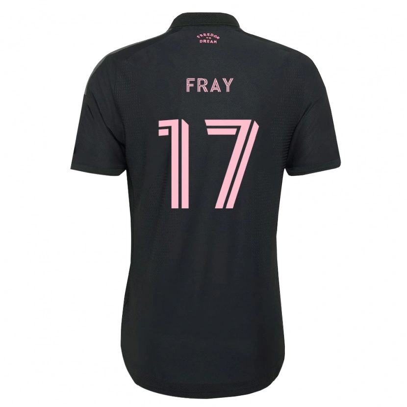Danxen Heren Ian Fray #17 Roze Zwart Wit Uitshirt Uittenue 2026/27 T-Shirt België