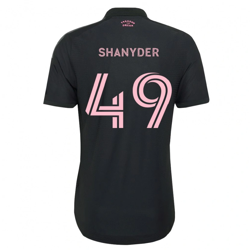 Danxen Heren Shanyder Borgelin #49 Roze Zwart Wit Uitshirt Uittenue 2026/27 T-Shirt België