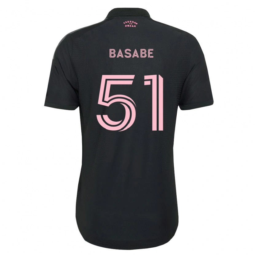 Danxen Heren Samuel Basabe #51 Roze Zwart Wit Uitshirt Uittenue 2026/27 T-Shirt België