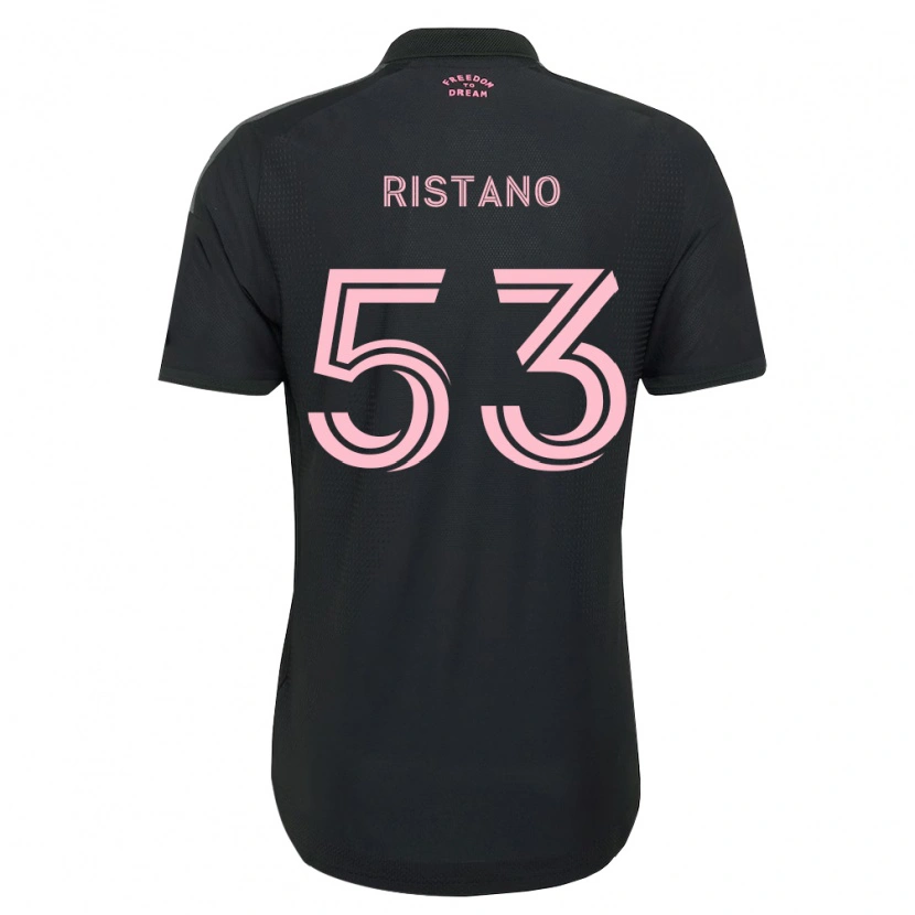 Danxen Heren Alejo Ristano #53 Roze Zwart Wit Uitshirt Uittenue 2026/27 T-Shirt België