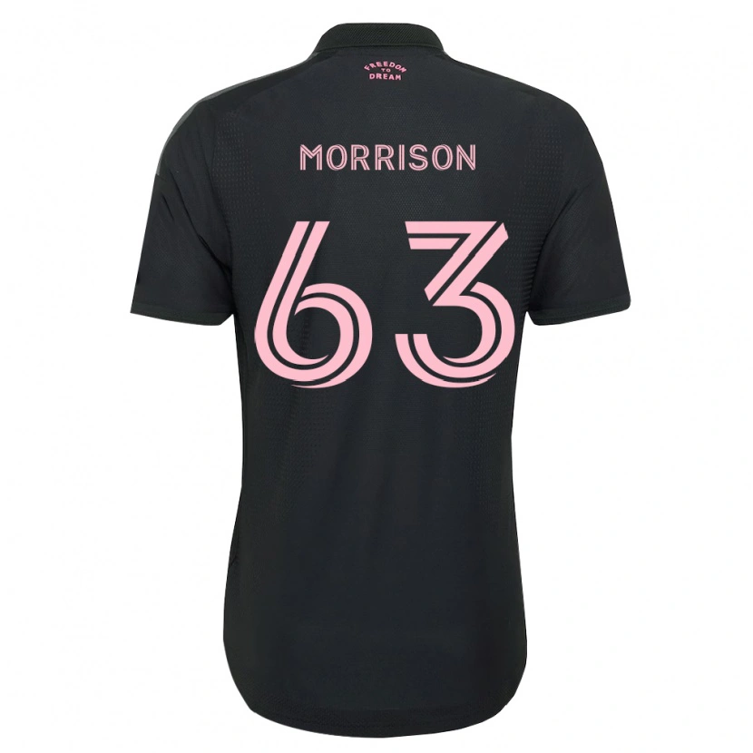 Danxen Heren Sloan Morrison #63 Roze Zwart Wit Uitshirt Uittenue 2026/27 T-Shirt België