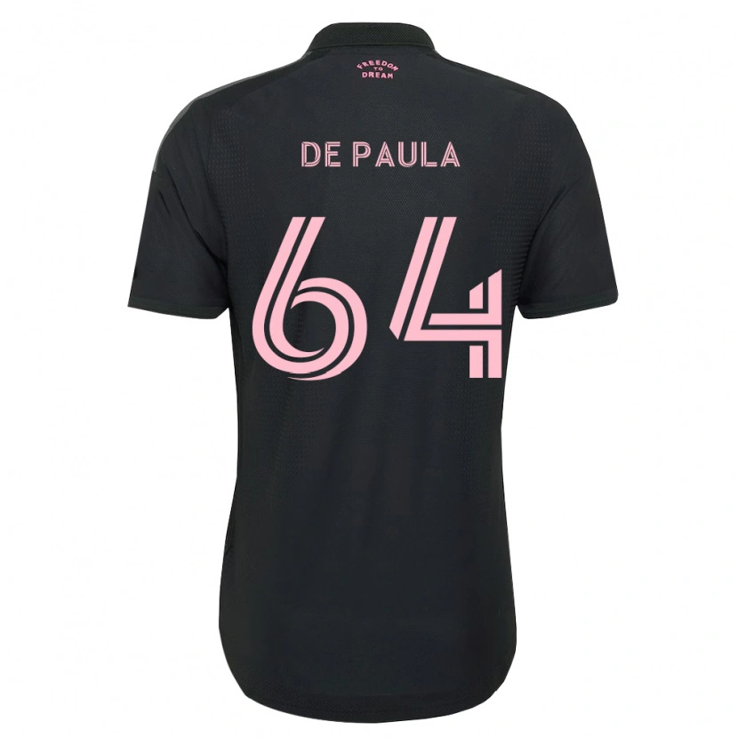 Danxen Heren Matteo De Paula #64 Roze Zwart Wit Uitshirt Uittenue 2026/27 T-Shirt België