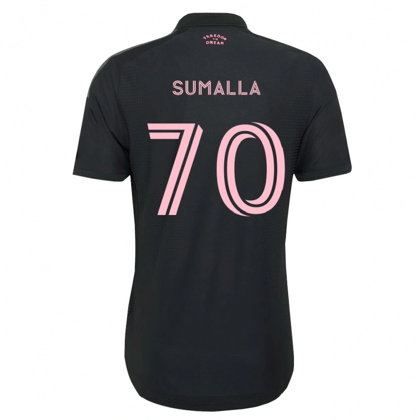 Danxen Heren Daniel Sumalla #70 Roze Zwart Wit Uitshirt Uittenue 2026/27 T-Shirt België