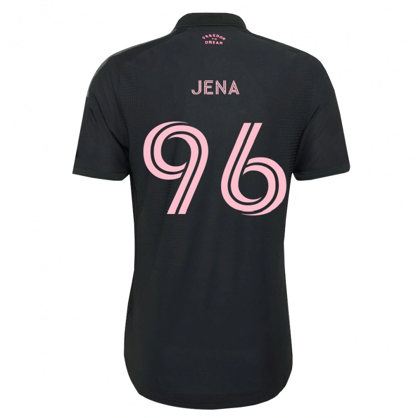 Danxen Heren Nessim Jena #96 Roze Zwart Wit Uitshirt Uittenue 2026/27 T-Shirt België