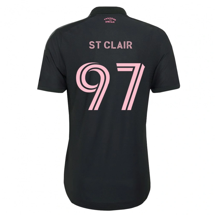 Danxen Heren Dayne St. Clair #97 Roze Zwart Wit Uitshirt Uittenue 2026/27 T-Shirt België