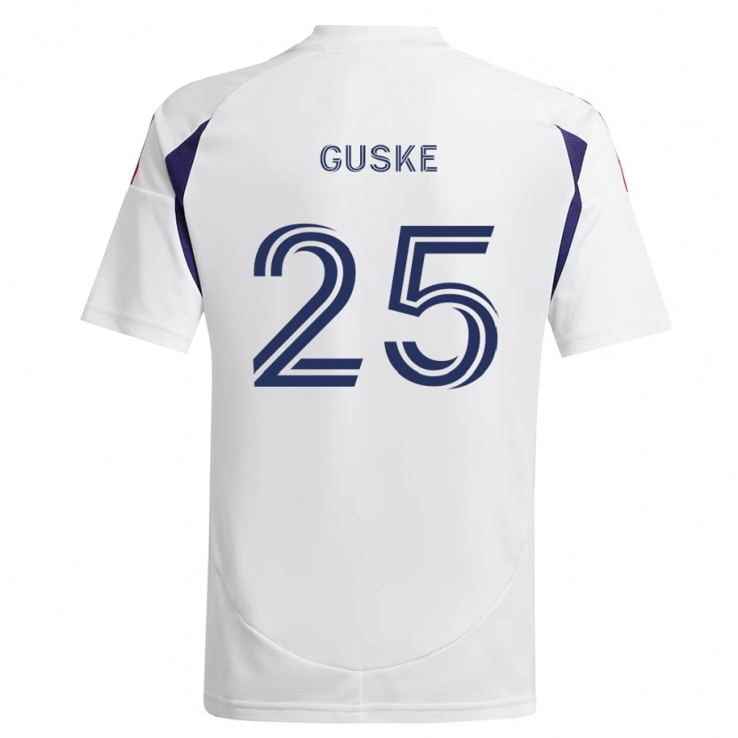 Danxen Heren Colin Guske #25 Koninklijk Blauw Rood Bruin Uitshirt Uittenue 2026/27 T-Shirt België
