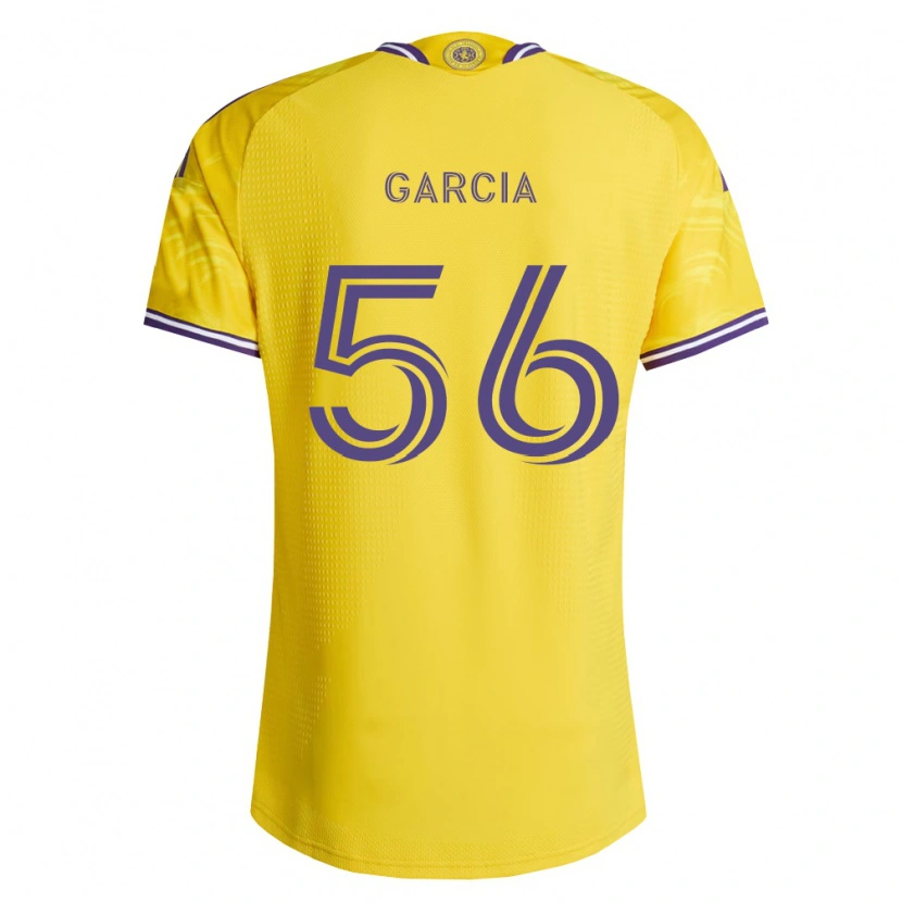 Danxen Heren Jakob Garcia #56 Geel Paars Uitshirt Uittenue 2026/27 T-Shirt België