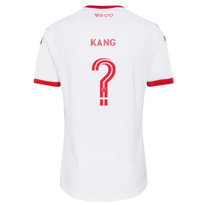 Danxen Heren Ethan Kang #0 Wit Rood Zwart Uitshirt Uittenue 2026/27 T-Shirt België
