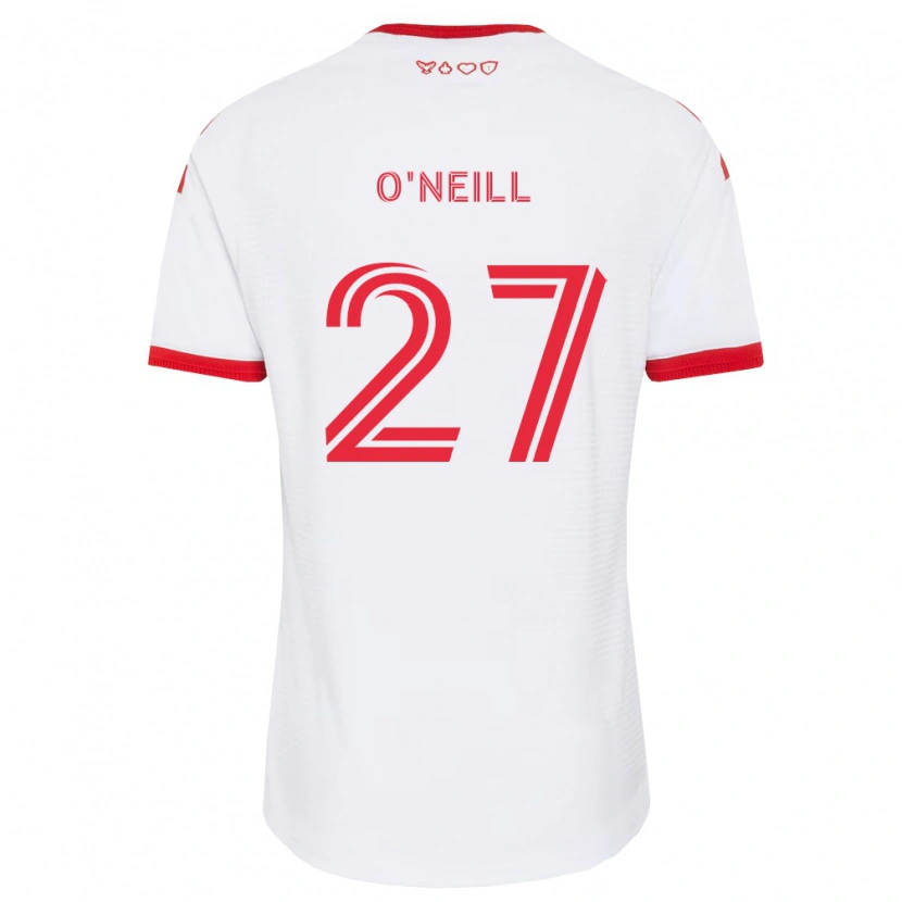 Danxen Heren Shane O'neill #27 Wit Rood Zwart Uitshirt Uittenue 2026/27 T-Shirt België