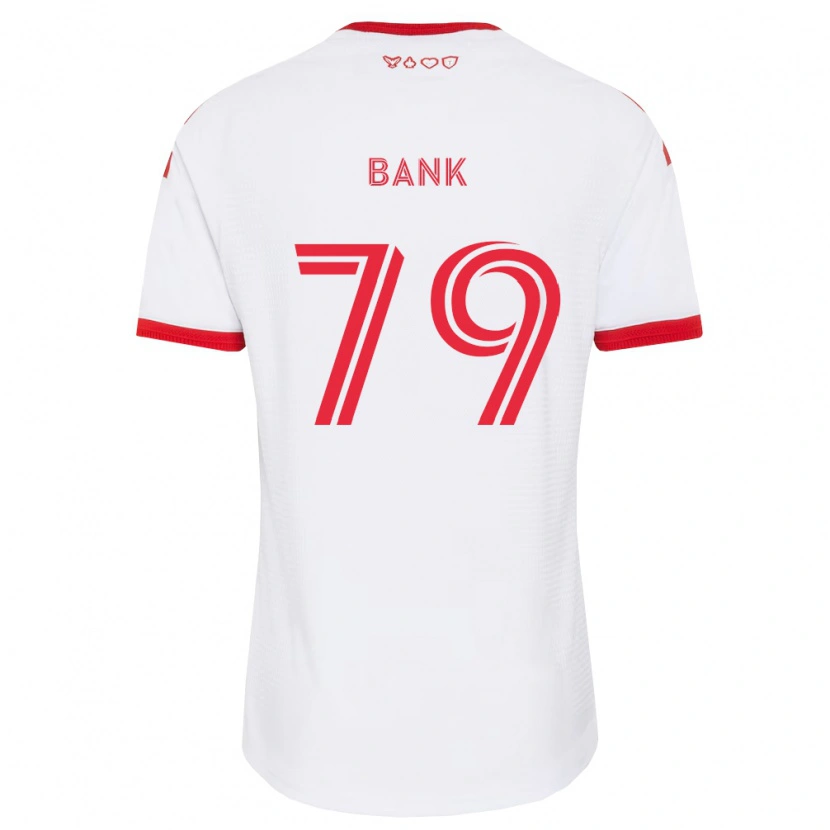 Danxen Heren Fletcher Bank #79 Wit Rood Zwart Uitshirt Uittenue 2026/27 T-Shirt België