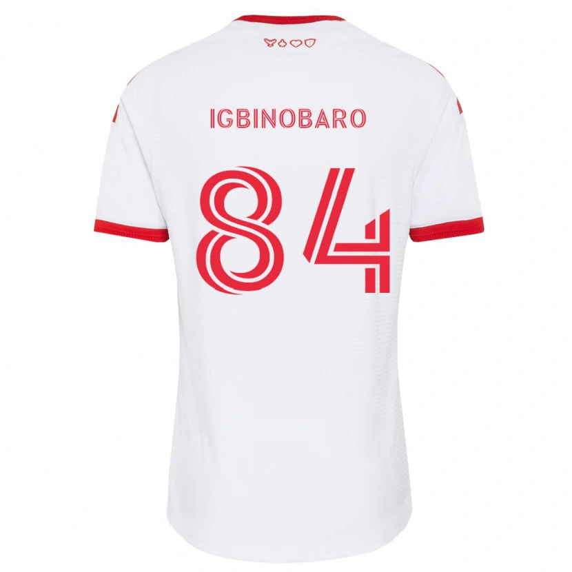 Danxen Heren Philip Igbinobaro #84 Wit Rood Zwart Uitshirt Uittenue 2026/27 T-Shirt België