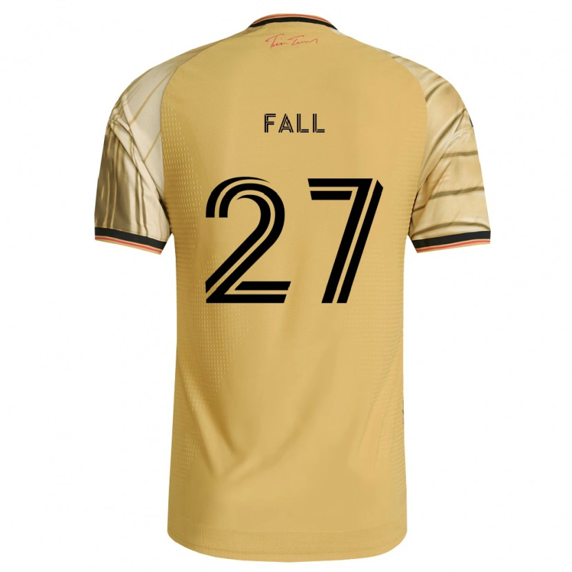 Danxen Heren Fallou Fall #27 Bruin Geel Zwart Uitshirt Uittenue 2026/27 T-Shirt België