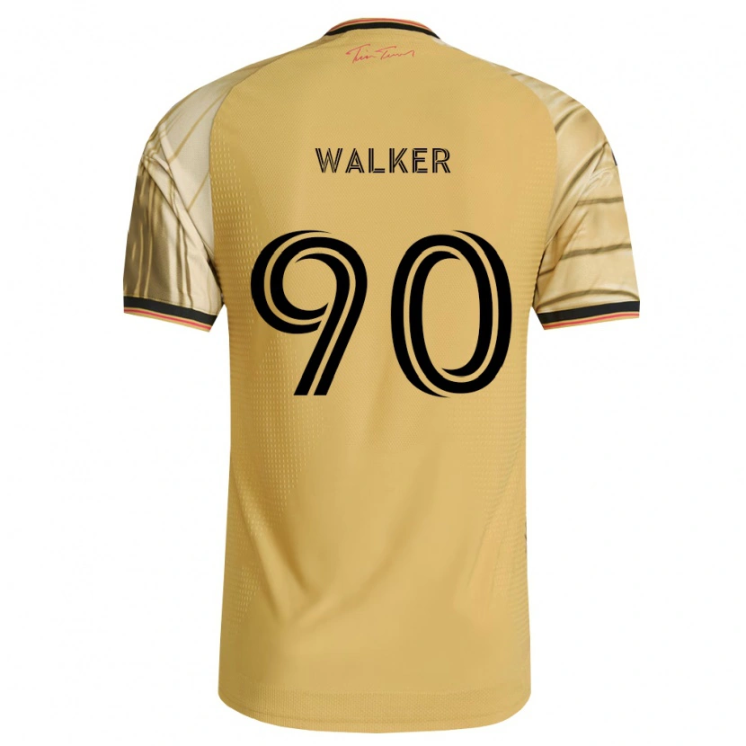 Danxen Heren Eric Walker #90 Bruin Geel Zwart Uitshirt Uittenue 2026/27 T-Shirt België