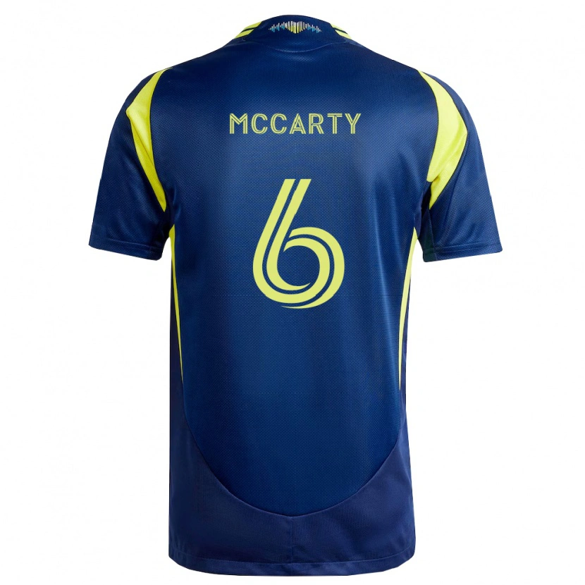 Danxen Heren Dax Mccarty #6 Geel Marineblauw Uitshirt Uittenue 2026/27 T-Shirt België