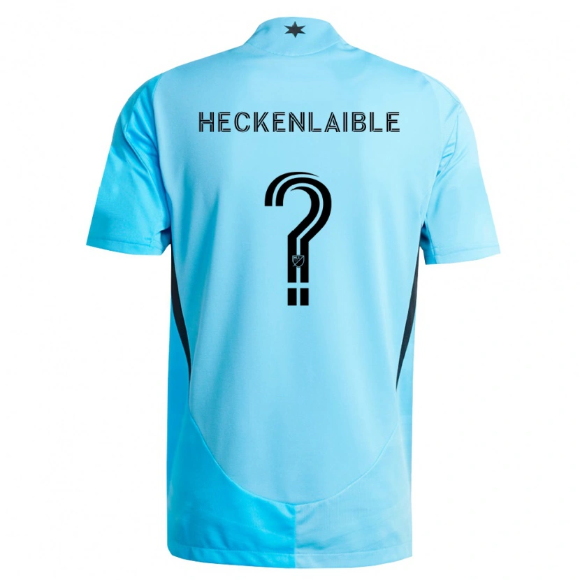 Danxen Heren Andrew Heckenlaible #0 Lichtblauw Zwart Uitshirt Uittenue 2026/27 T-Shirt België