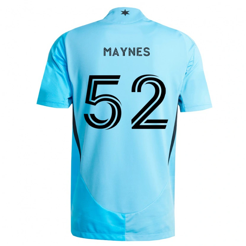 Danxen Heren Sullivan Maynes #52 Lichtblauw Zwart Uitshirt Uittenue 2026/27 T-Shirt België