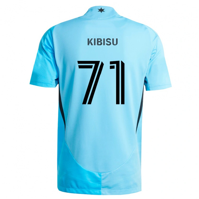 Danxen Heren Jabari Kibisu #71 Lichtblauw Zwart Uitshirt Uittenue 2026/27 T-Shirt België