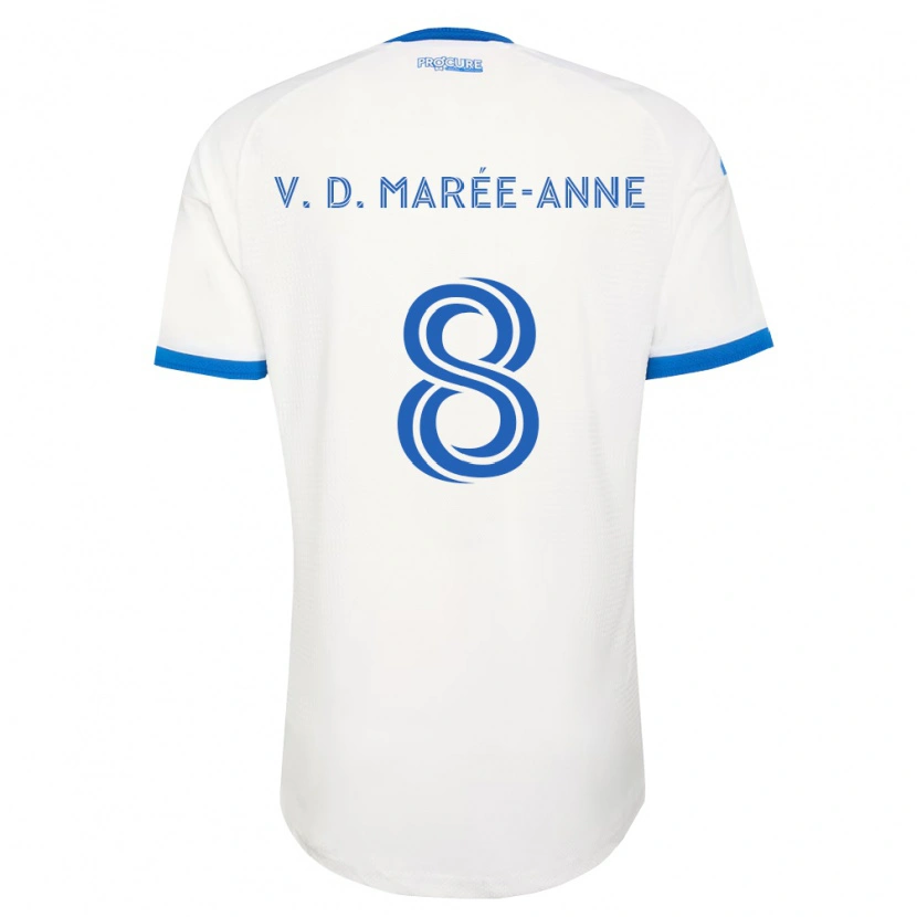 Danxen Heren Van Doesburg Marée-Anne #8 Hemelsblauw Wit Uitshirt Uittenue 2026/27 T-Shirt België