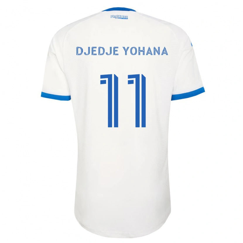 Danxen Heren Kabie Djedje Yohana #11 Hemelsblauw Wit Uitshirt Uittenue 2026/27 T-Shirt België