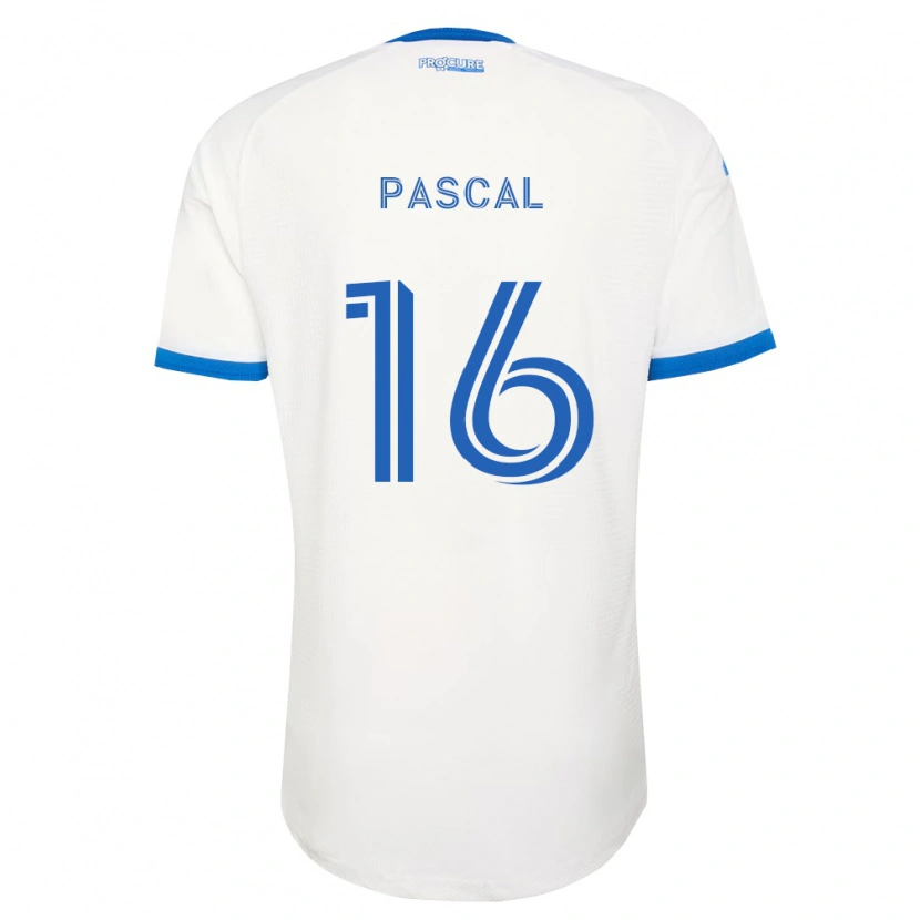 Danxen Heren Raphael Pascal #16 Hemelsblauw Wit Uitshirt Uittenue 2026/27 T-Shirt België