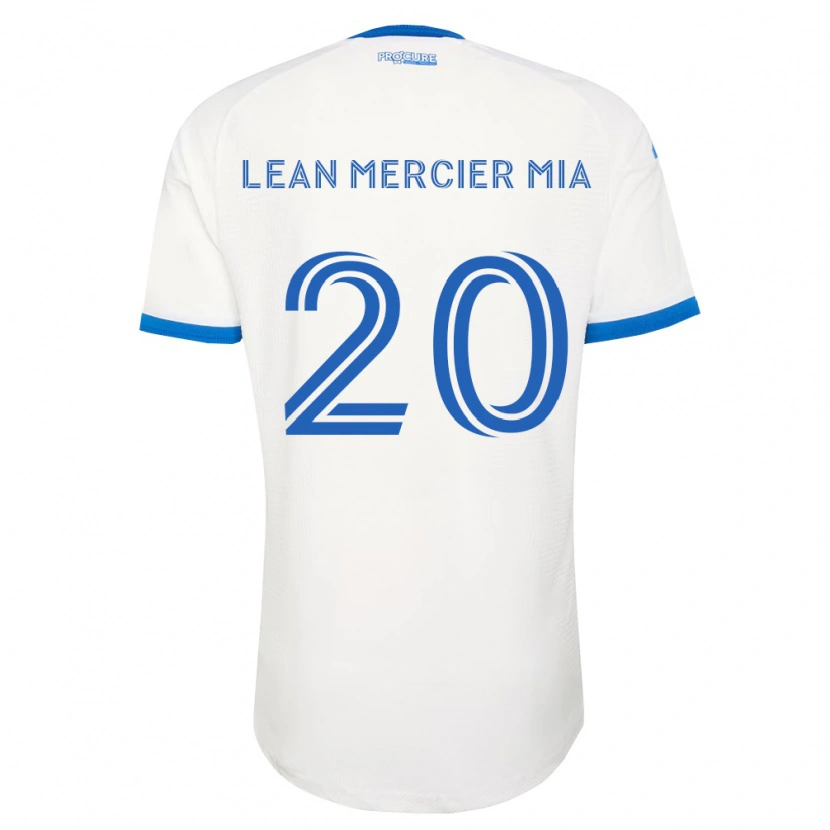 Danxen Heren Mc Lean Mercier Mia #20 Hemelsblauw Wit Uitshirt Uittenue 2026/27 T-Shirt België