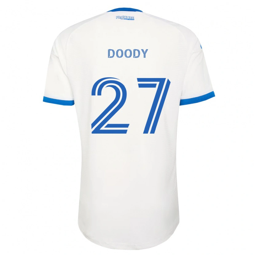 Danxen Heren Grayson Doody #27 Hemelsblauw Wit Uitshirt Uittenue 2026/27 T-Shirt België