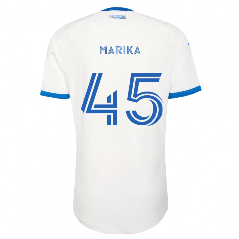 Danxen Heren Cregheur Marika #45 Hemelsblauw Wit Uitshirt Uittenue 2026/27 T-Shirt België