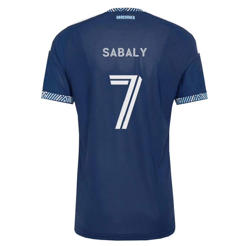 Danxen Heren Cheikh Sabaly #7 Diep Blauw Wit Uitshirt Uittenue 2026/27 T-Shirt België
