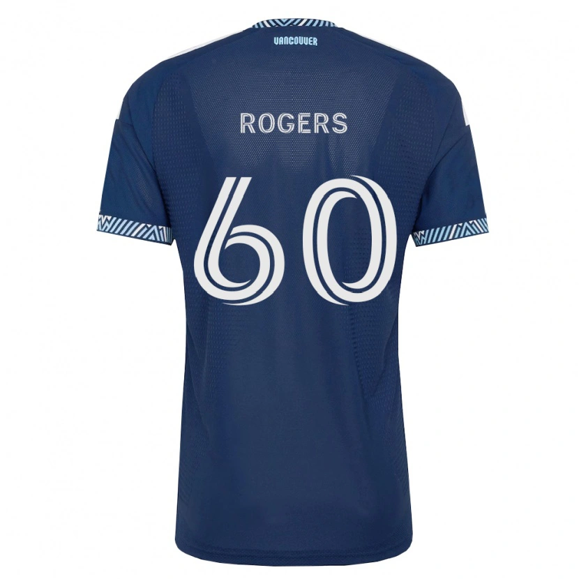 Danxen Heren Sam Rogers #60 Diep Blauw Wit Uitshirt Uittenue 2026/27 T-Shirt België